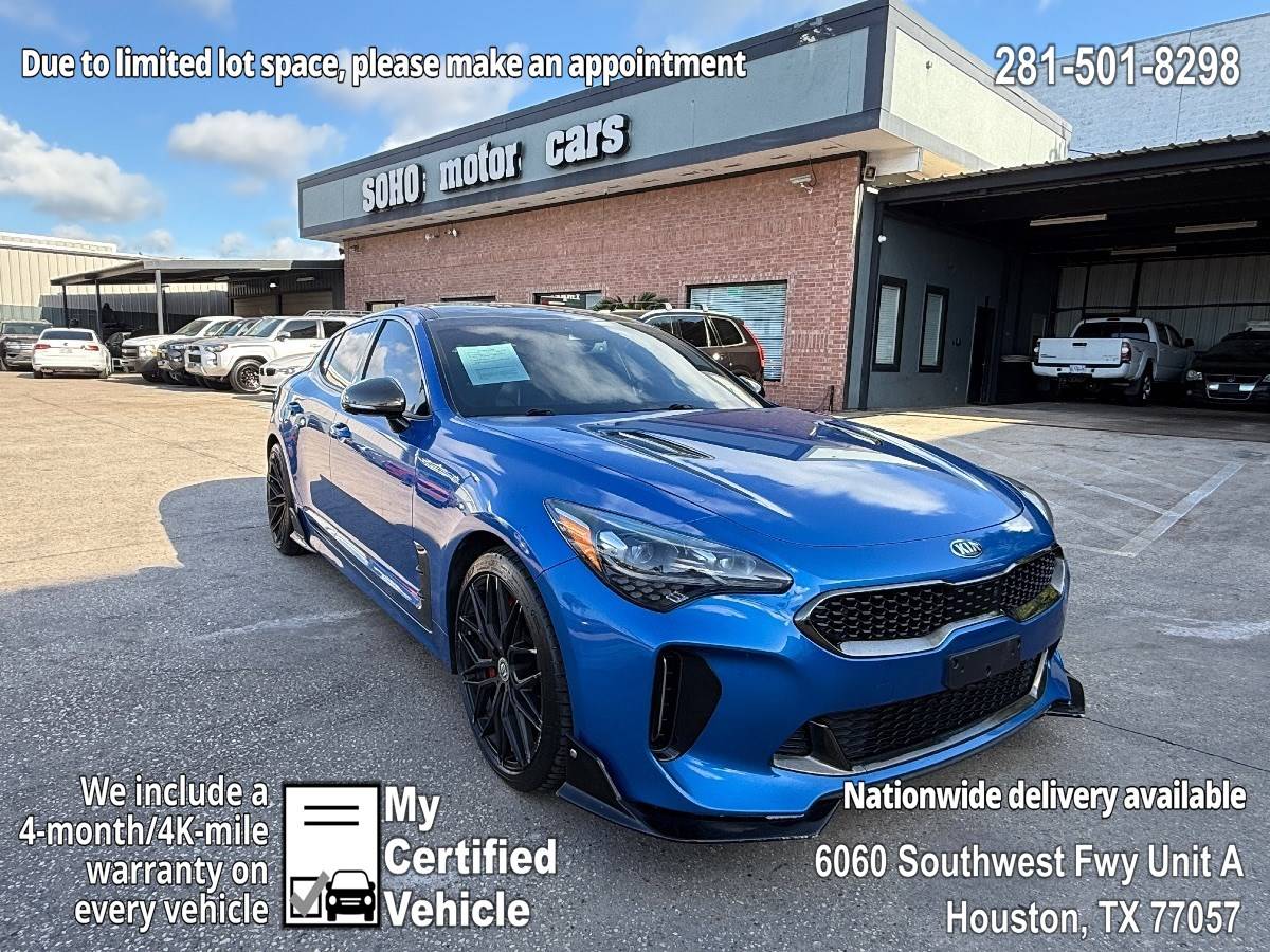 2021 Kia Stinger GT2 — Hatchback — 33,284 mi — Houston, TX