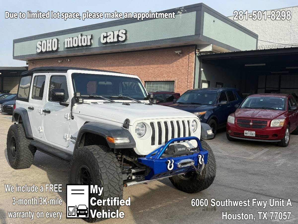 2018 Jeep Wrangler Sport S — SUV — 56,456 mi — Houston, TX