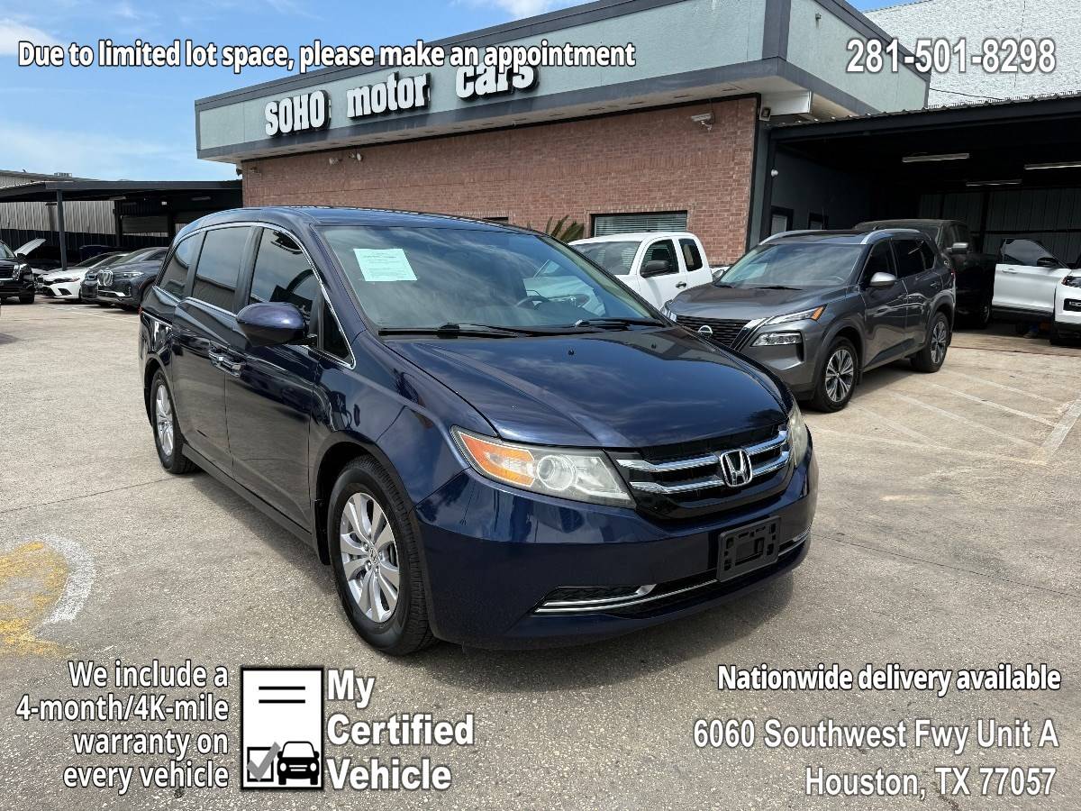 2016 Honda Odyssey SE — Minivan — 82,688 mi — Houston, TX