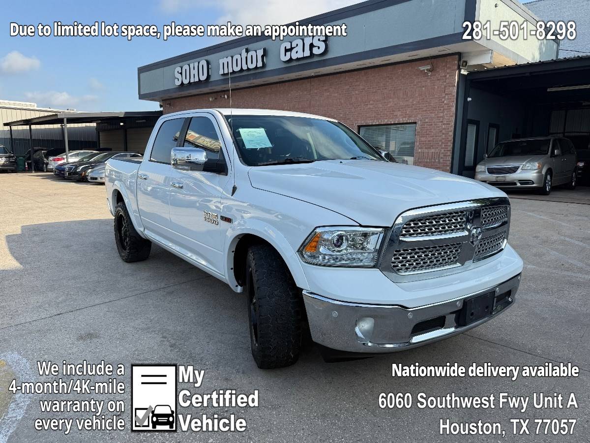 2016 Ram 1500 Laramie — Pickup Truck — 129,343 mi — Houston, TX