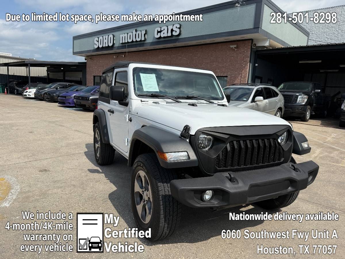 2018 Jeep Wrangler Sport — SUV — 111,250 mi — Houston, TX