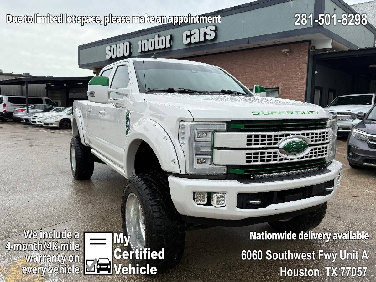 2019 Ford Super Duty F-350 Platinum — Pickup Truck — 95,444 mi — Houston, TX