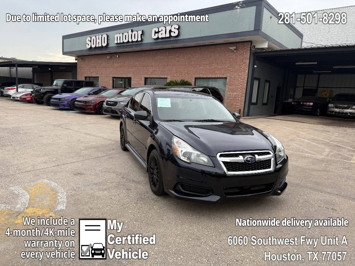 2013 Subaru Legacy 2.5i — Sedan — 88,785 mi — Houston, TX