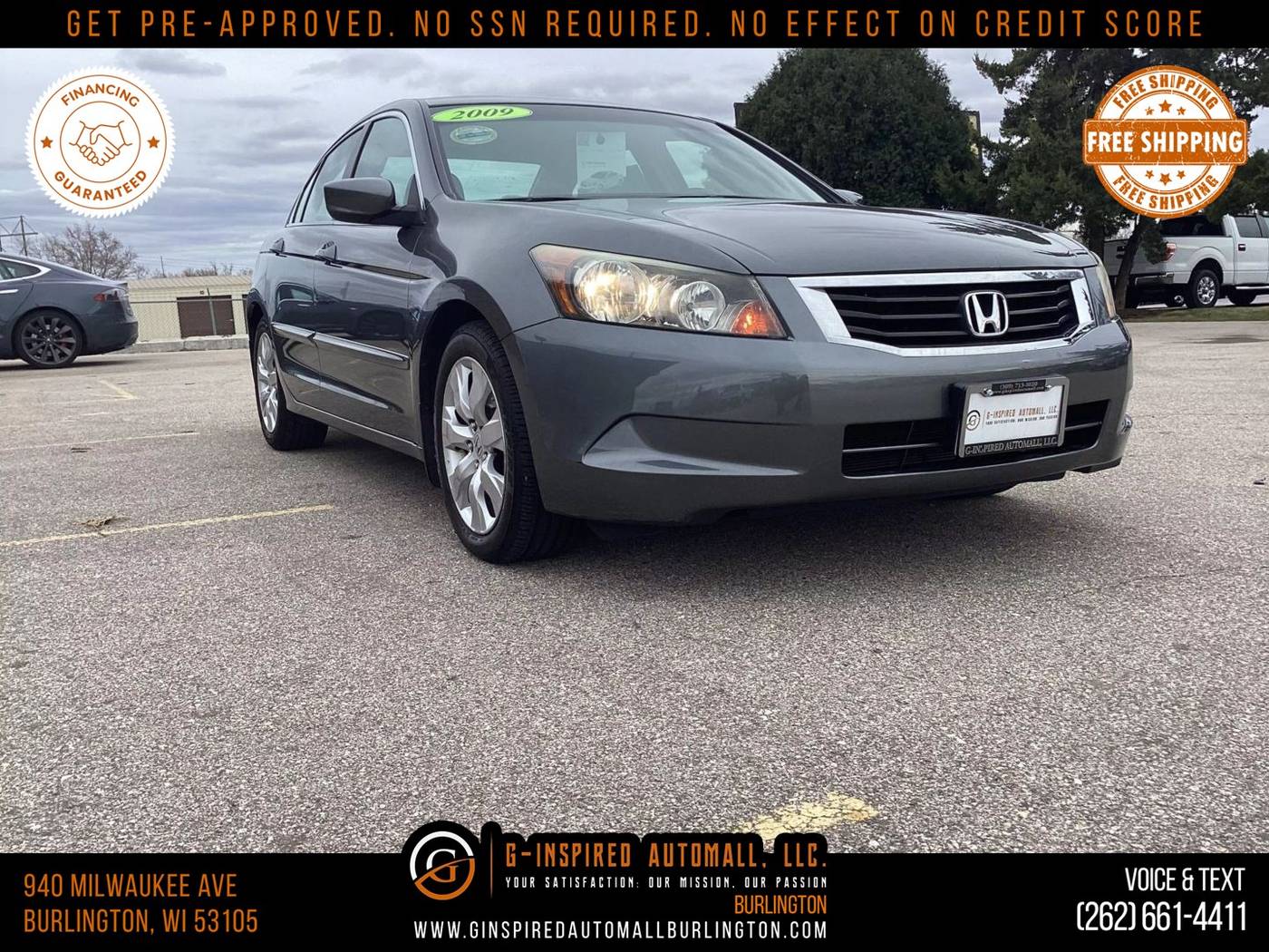 2009 Honda Accord EX-L — Sedan — 95,304 mi — Burlington, WI