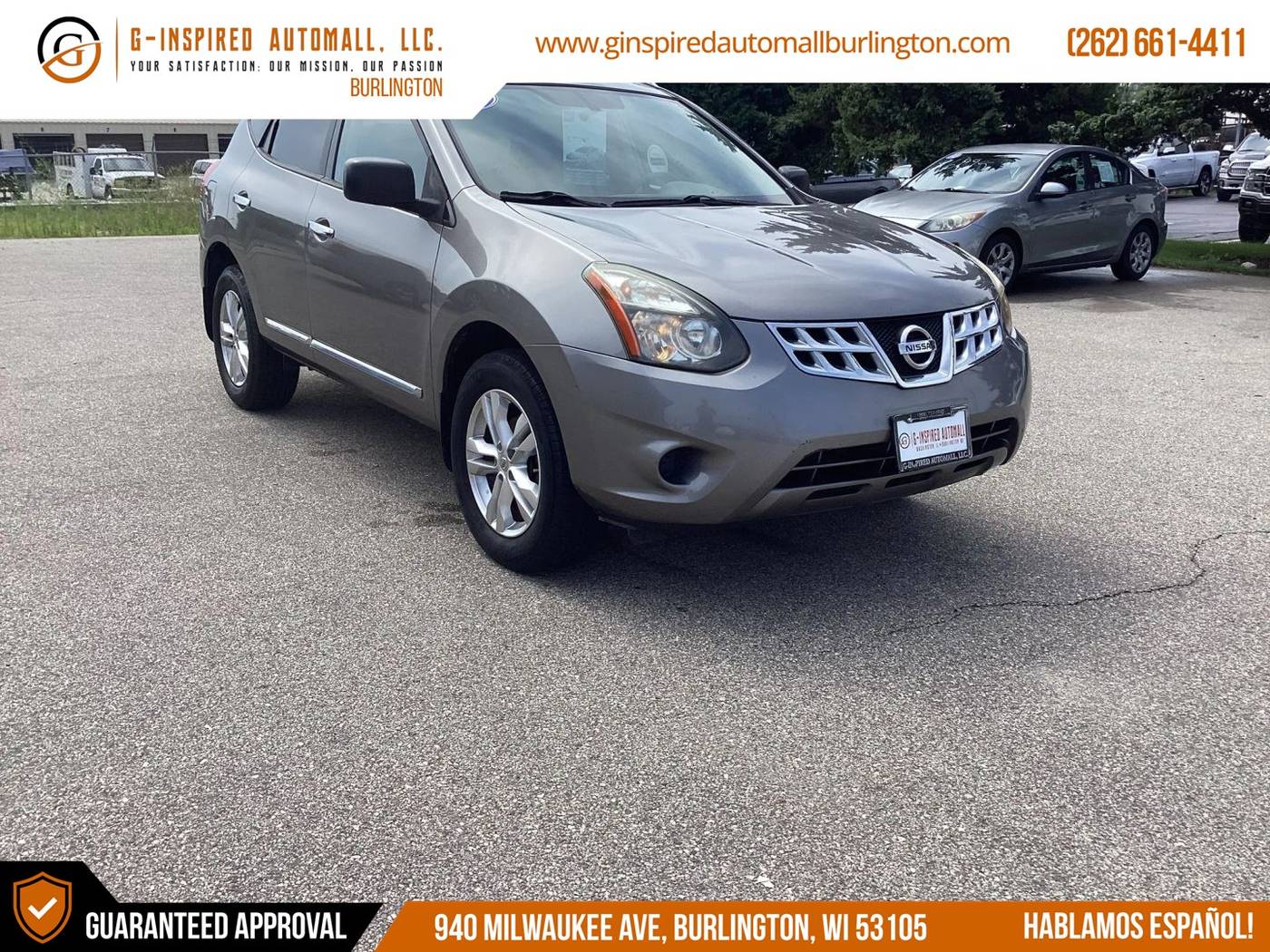 2015 Nissan Rogue Select S — SUV — 87,952 mi — Burlington, WI