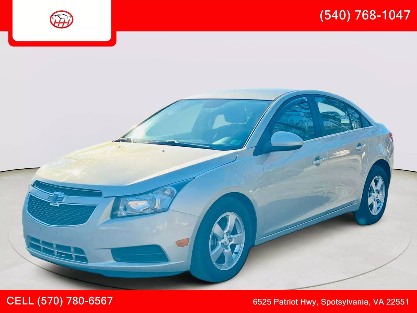 2014 Chevrolet Cruze LS — Sedan — 102,467 mi — Spotsylvania Courthouse, VA