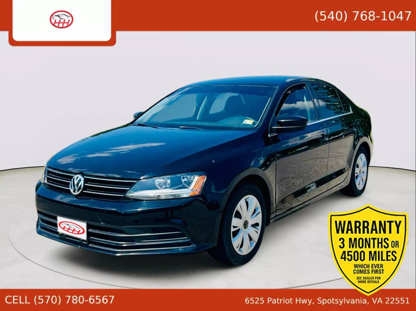 2017 Volkswagen Jetta 1.4T S — Sedan — 86,330 mi — Spotsylvania Courthouse, VA