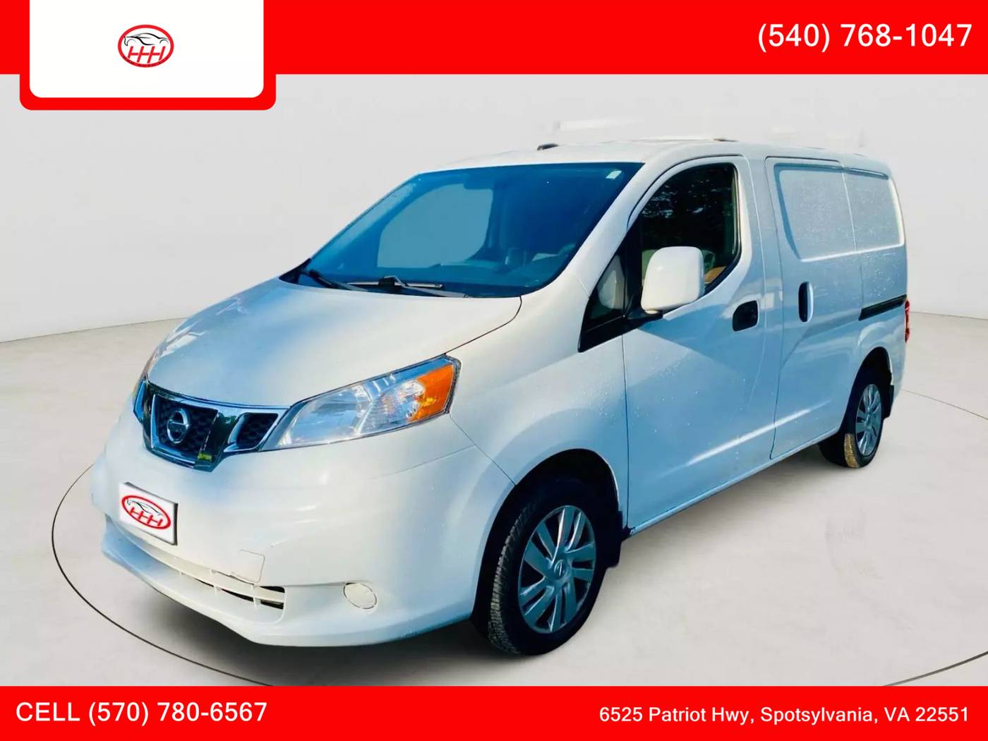 2017 Nissan NV200 Compact Cargo SV — Cargo Van — 118,962 mi — Spotsylvania Courthouse, VA