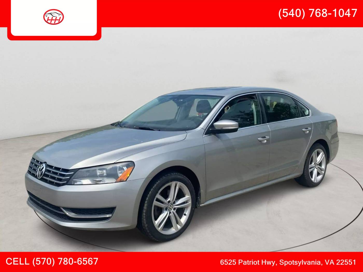2014 Volkswagen Passat TDI SE — Sedan — 111,090 mi — Spotsylvania Courthouse, VA