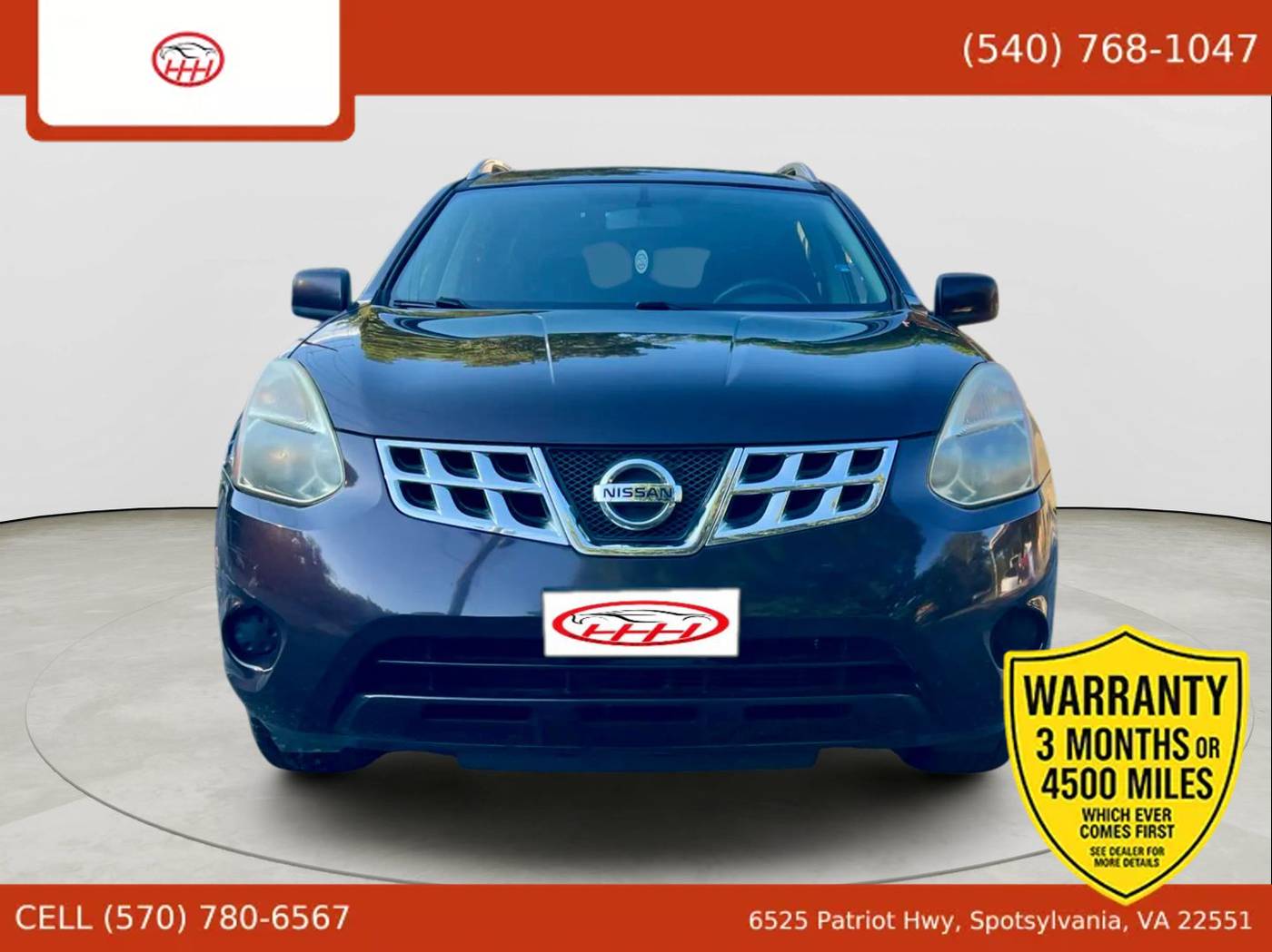 2011 Nissan Rogue SV — SUV — 97,674 mi — Spotsylvania Courthouse, VA