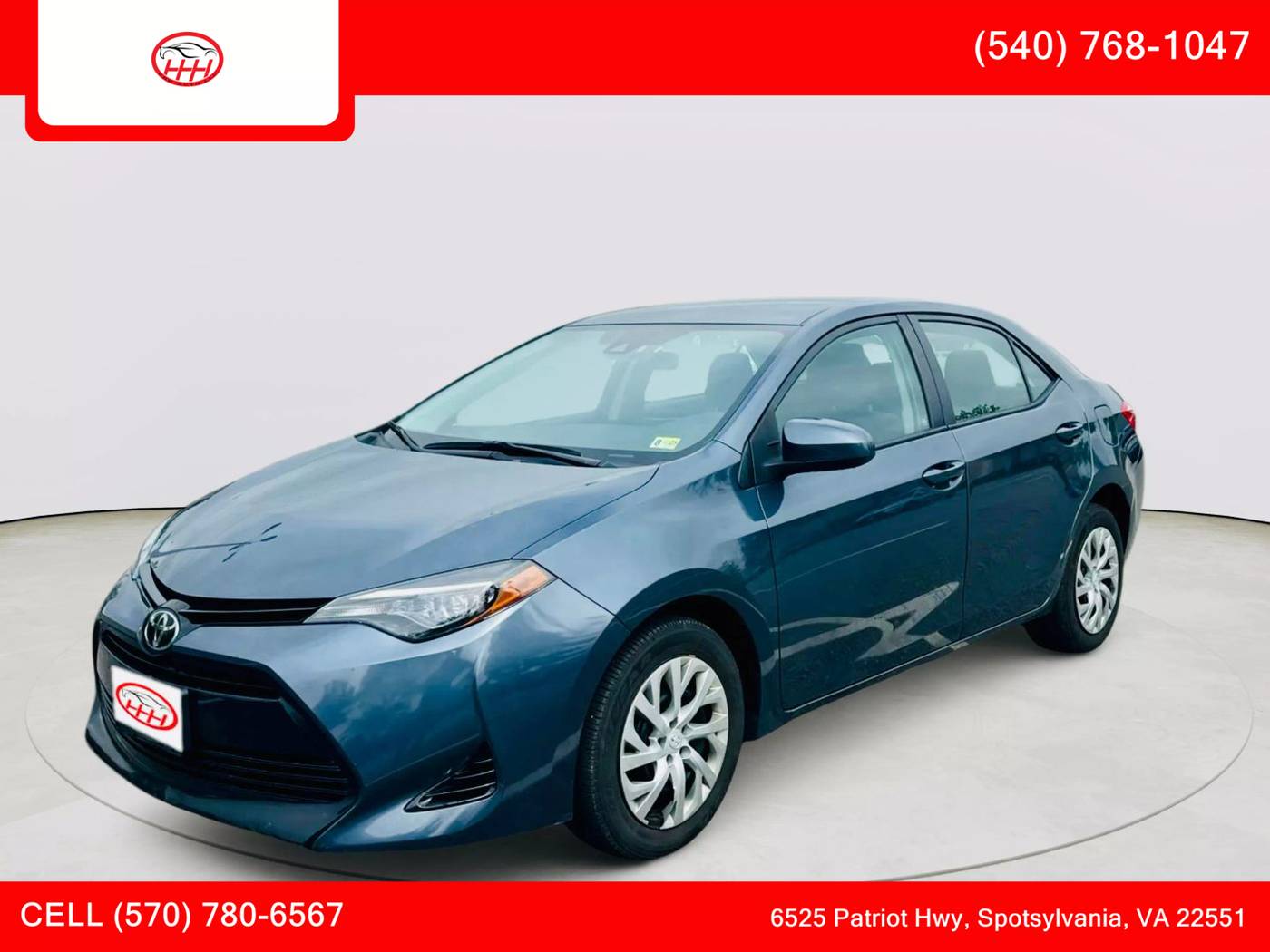 2018 Toyota Corolla L — Sedan — 59,676 mi — Spotsylvania Courthouse, VA