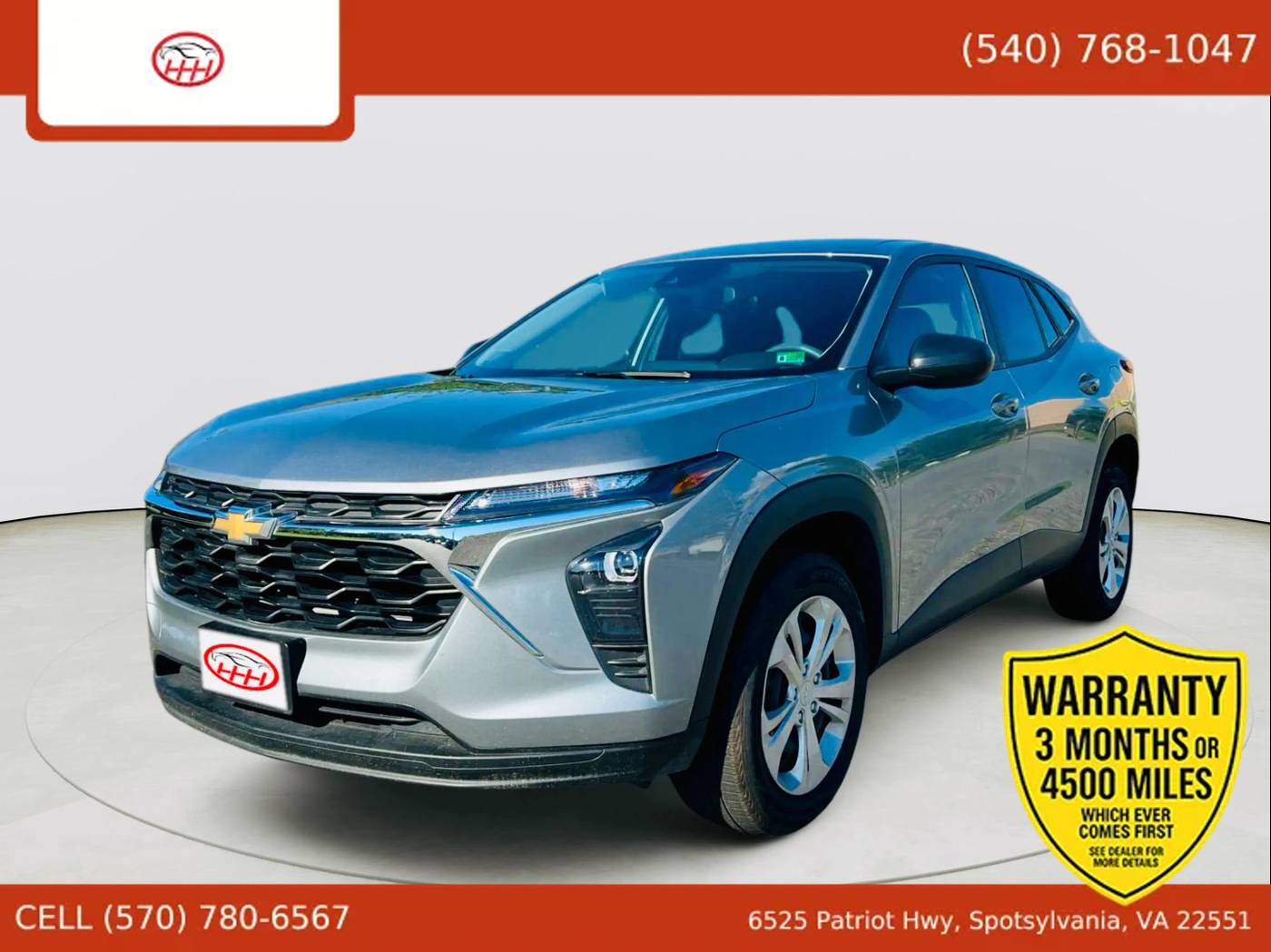 2024 Chevrolet Trax LS — SUV — 37,350 mi — Spotsylvania Courthouse, VA