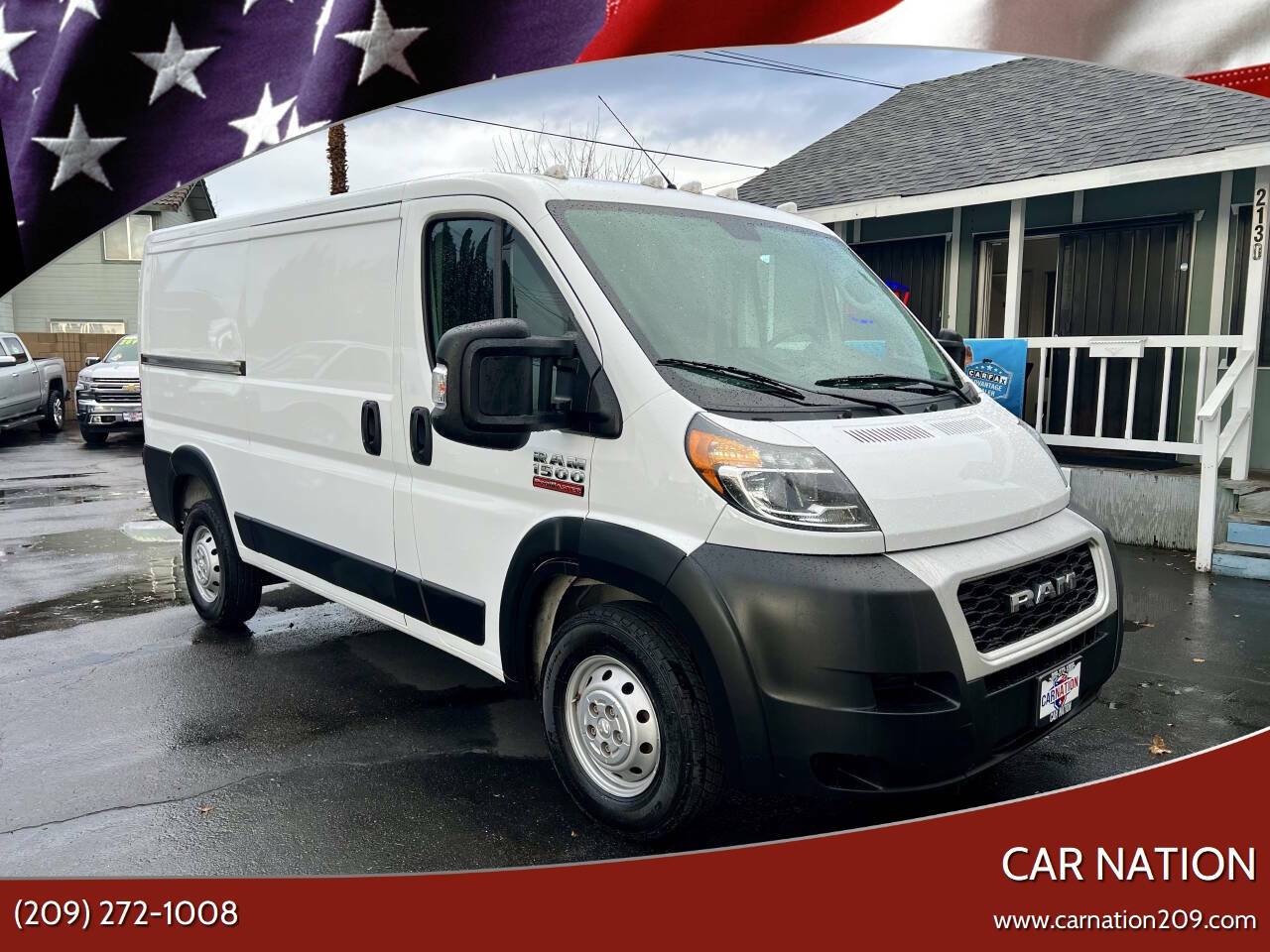 2021 Ram ProMaster Cargo Van 1500 — Cargo Van — 44,855 mi — Ceres, CA