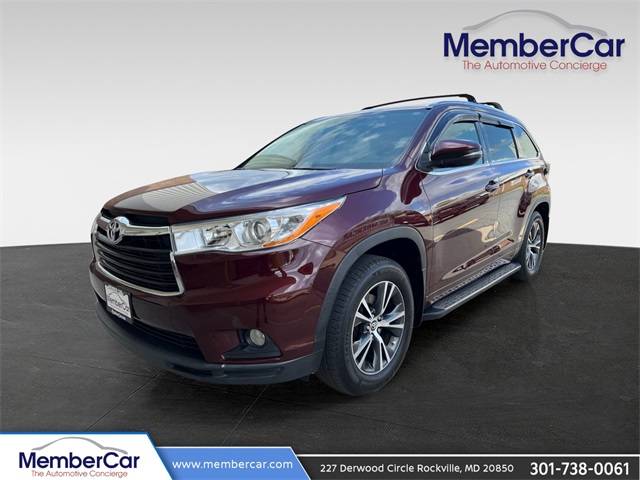 2016 Toyota Highlander XLE — SUV — 126,380 mi — gaithersburg, MD