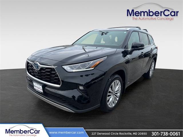 2023 Toyota Highlander Hybrid Platinum — SUV — 31,421 mi — gaithersburg, MD