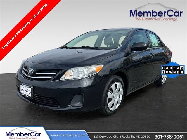2013 Toyota Corolla LE — Sedan — 124,291 mi — gaithersburg, MD