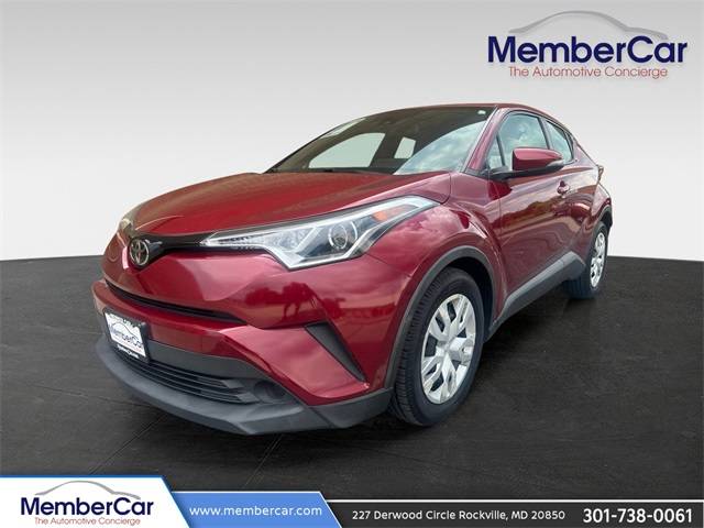 2019 Toyota C-HR LE — SUV — 72,055 mi — gaithersburg, MD