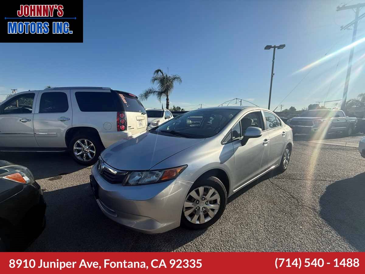 2012 Honda Civic LX — Sedan — 100,976 mi — Fontana, CA