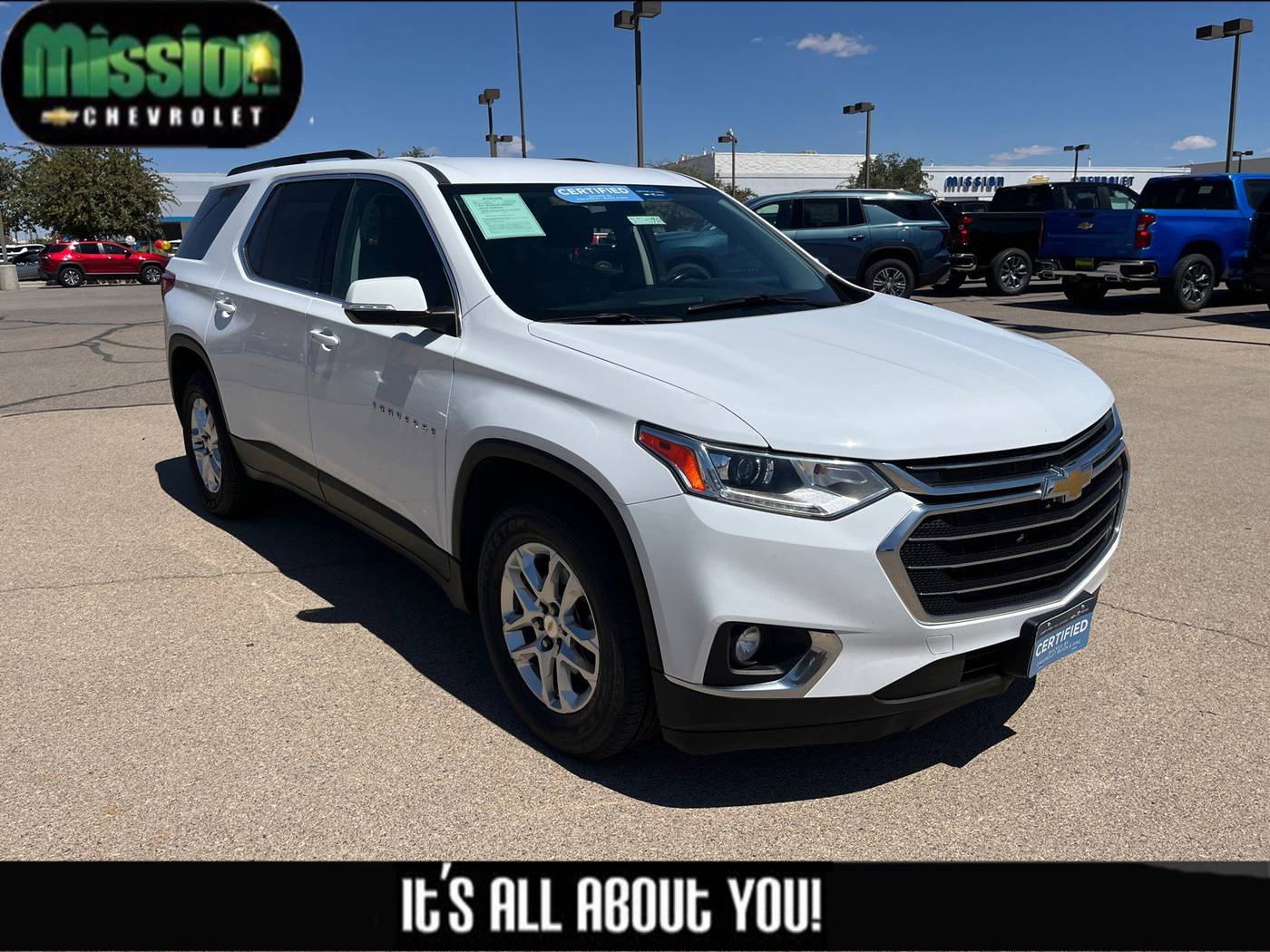2021 Chevrolet Traverse LT Cloth — SUV — 63,855 mi — El Paso, TX