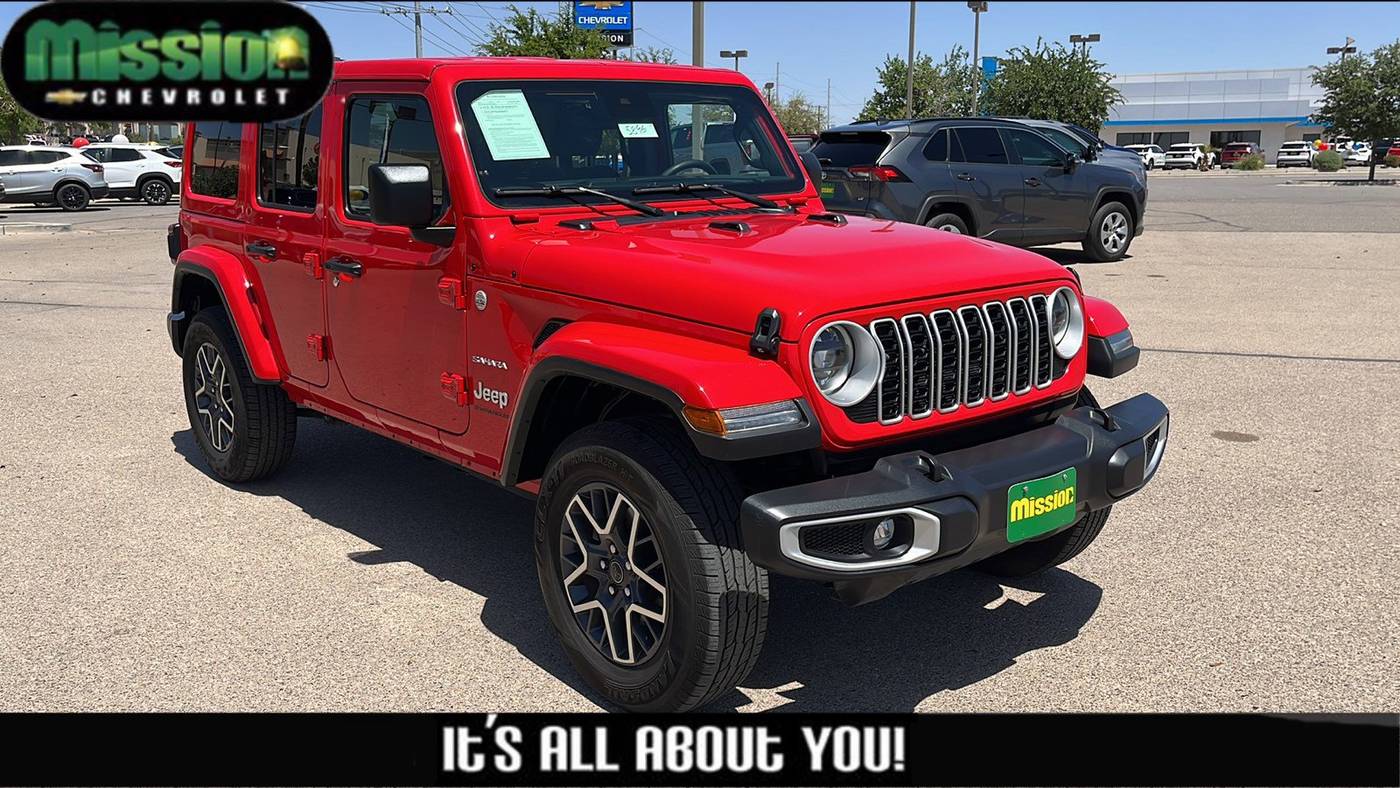 2024 Jeep Wrangler Sahara — SUV — 43,716 mi — El Paso, TX