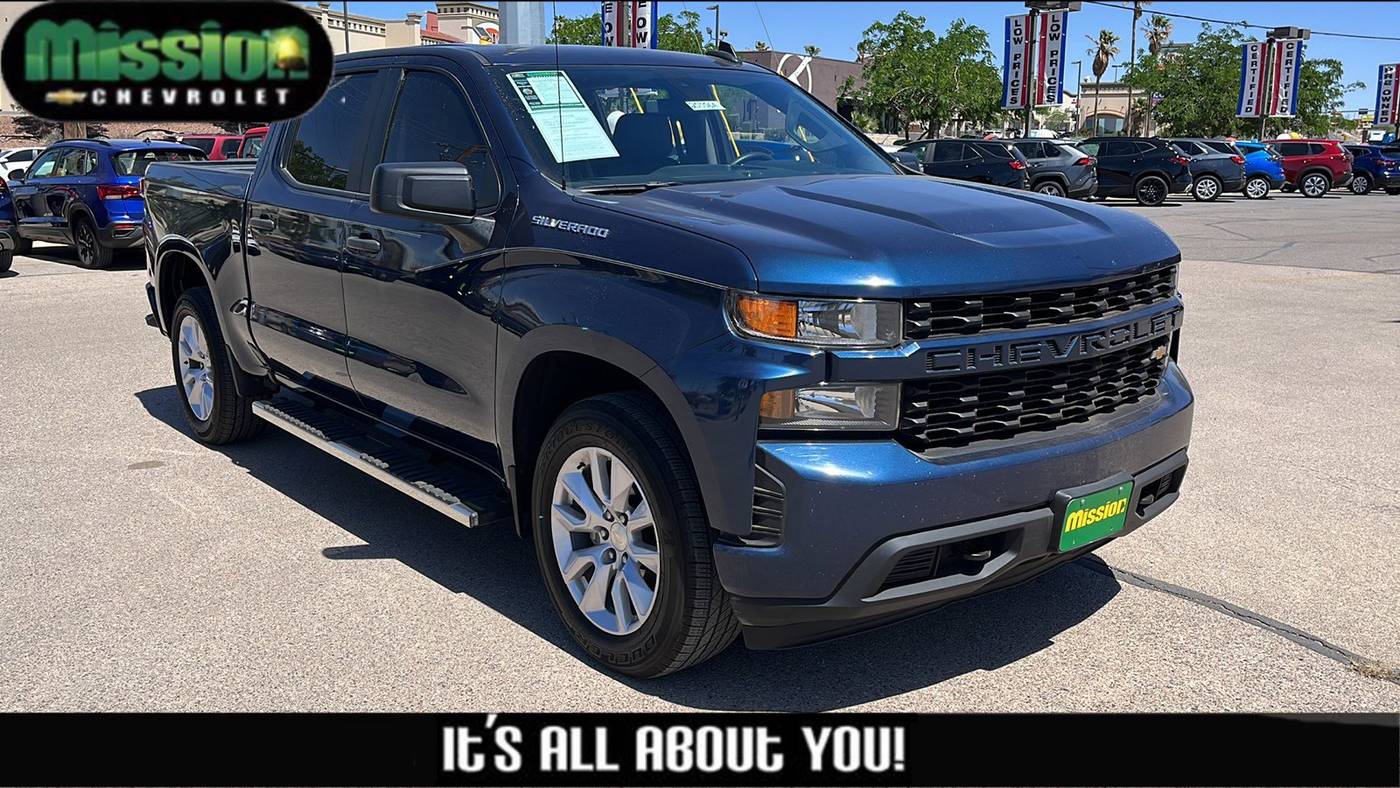 2021 Chevrolet Silverado 1500 Custom — Pickup Truck — 95,639 mi — El Paso, TX