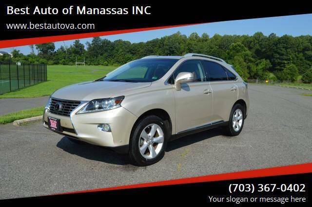 2013 Lexus RX RX 350 — SUV — 147,064 mi — Manassas, VA