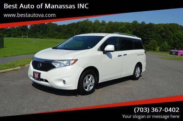 2015 Nissan Quest SV — Minivan — 71,244 mi — Manassas, VA