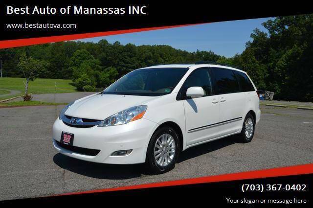 2009 Toyota Sienna XLE Limited — Minivan — 119,417 mi — Manassas, VA