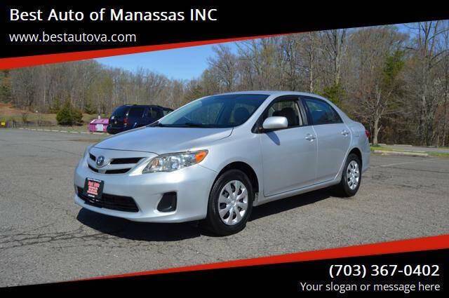 2011 Toyota Corolla LE — Sedan — 109,906 mi — Manassas, VA