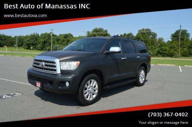2013 Toyota Sequoia Platinum — SUV — 253,966 mi — Manassas, VA