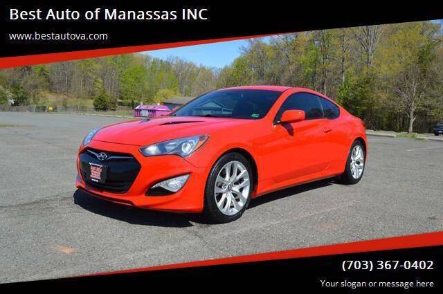2014 Hyundai Genesis Coupe 2.0T — Coupe — 72,663 mi — Manassas, VA