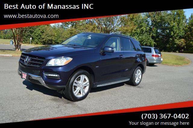 2012 Mercedes-Benz M-Class ML 350 — SUV — 88,631 mi — Manassas, VA
