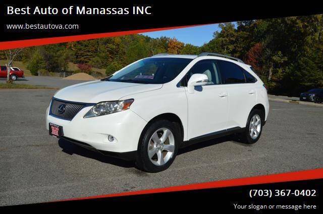 2010 Lexus RX RX 350 — SUV — 103,110 mi — Manassas, VA