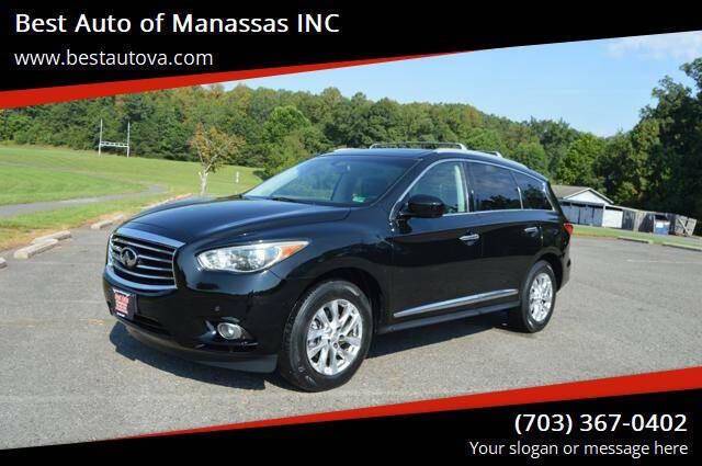 2013 INFINITI JX35 Standard — SUV — 83,281 mi — Manassas, VA
