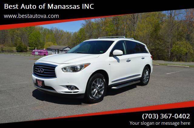 2014 INFINITI QX60 3.5 — SUV — 73,560 mi — Manassas, VA
