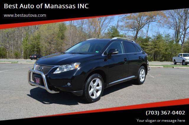 2010 Lexus RX RX 350 — SUV — 37,296 mi — Manassas, VA