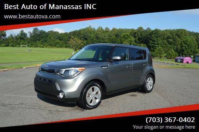 2015 Kia Soul Base — Hatchback — 76,509 mi — Manassas, VA