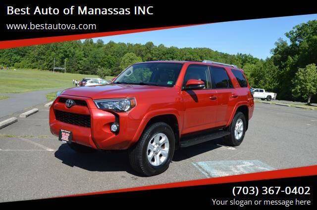 2014 Toyota 4Runner SR5 — SUV — 155,699 mi — Manassas, VA