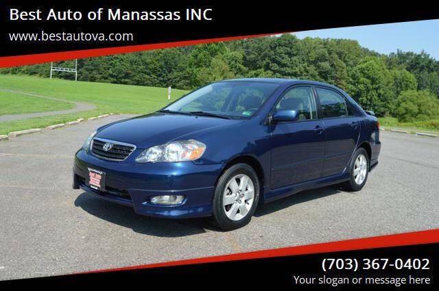 2007 Toyota Corolla S — Sedan — 83,724 mi — Manassas, VA