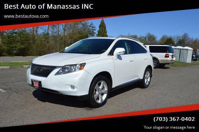2012 Lexus RX RX 350 — SUV — 121,890 mi — Manassas, VA