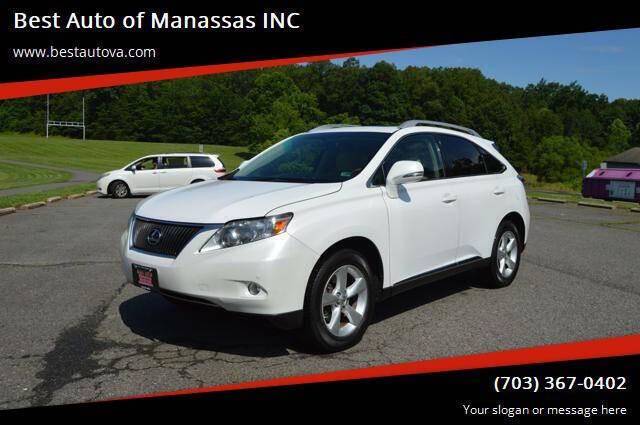 2010 Lexus RX RX 350 — SUV — 134,937 mi — Manassas, VA