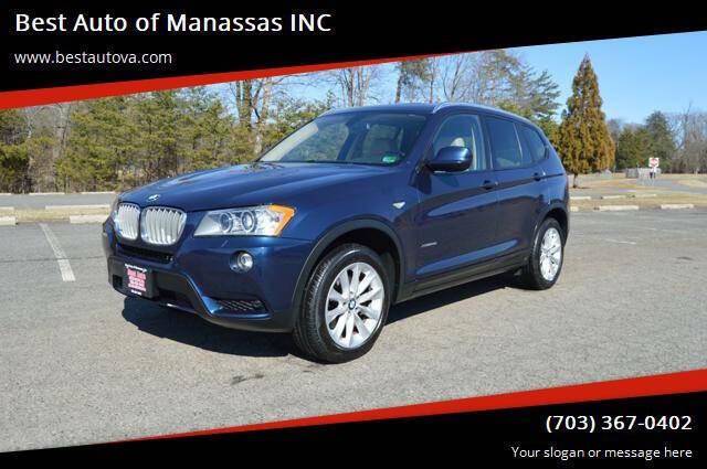 2013 BMW X3 28i — SUV — 51,453 mi — Manassas, VA