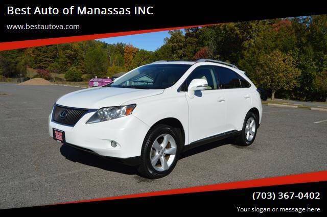 2012 Lexus RX RX 350 — SUV — 193,078 mi — Manassas, VA