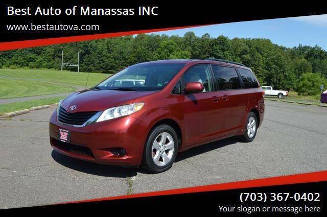 2012 Toyota Sienna LE — Minivan — 128,707 mi — Manassas, VA