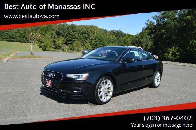 2013 Audi A5 Premium Plus — Coupe — 93,158 mi — Manassas, VA