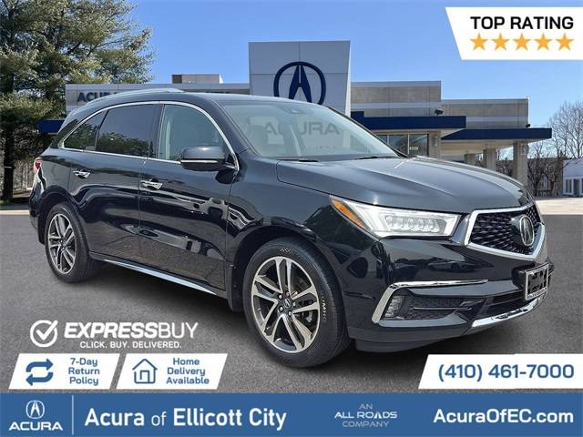 2017 Acura MDX Advance Package — SUV — 65,832 mi — Ellicott City, MD
