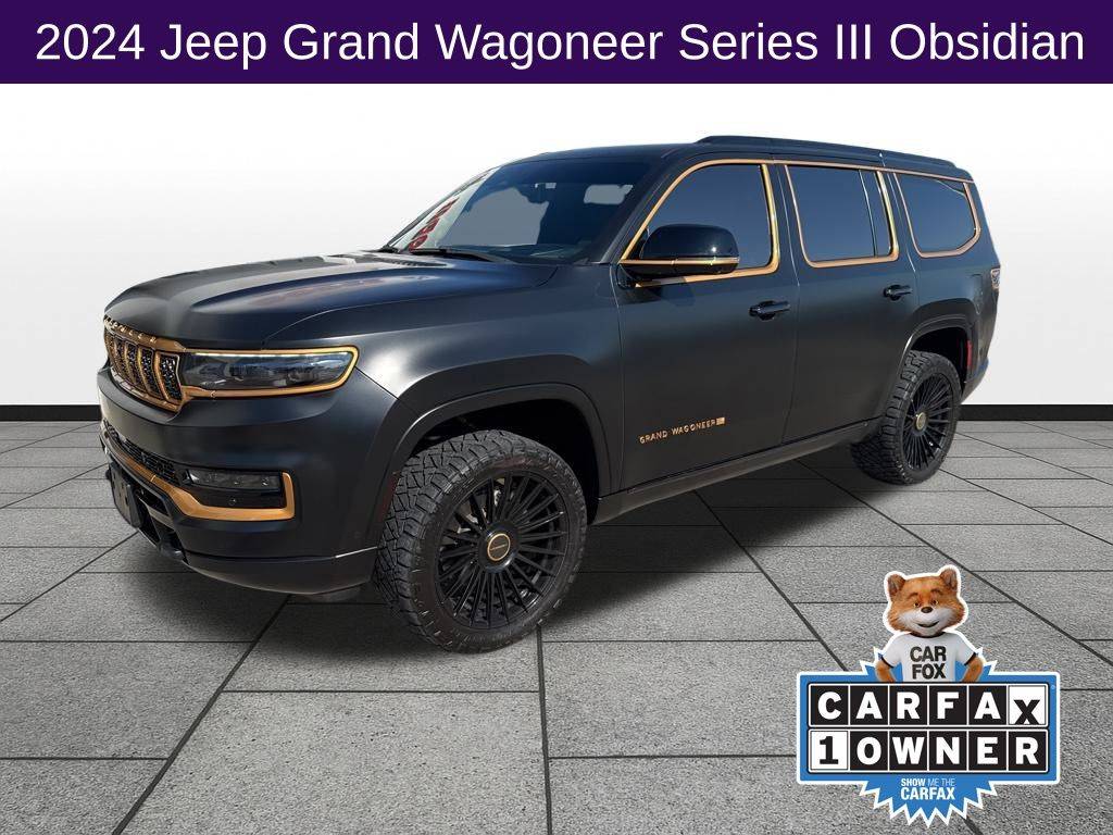 2024 Jeep Grand Wagoneer Series III Obsidian — SUV — 20,708 mi — Manhattan, KS