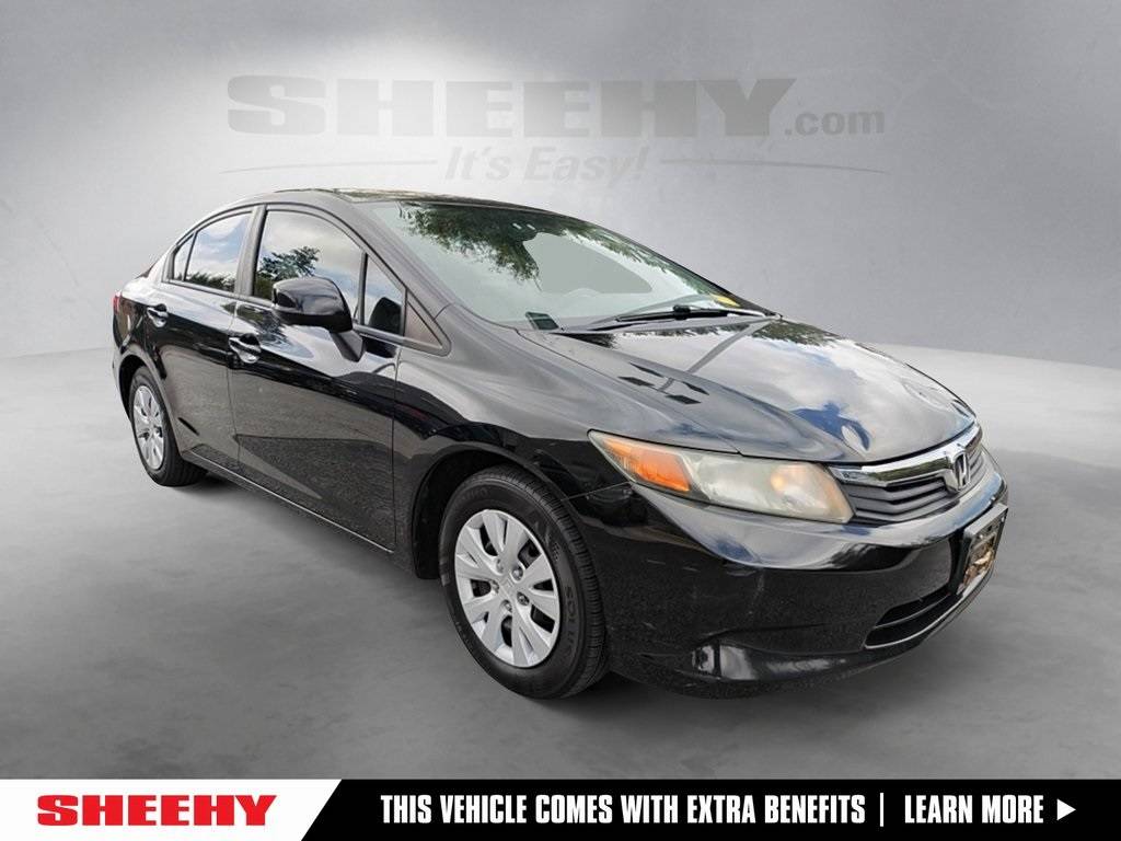 2012 Honda Civic LX — Sedan — 93,621 mi — Cockeyesville, MD