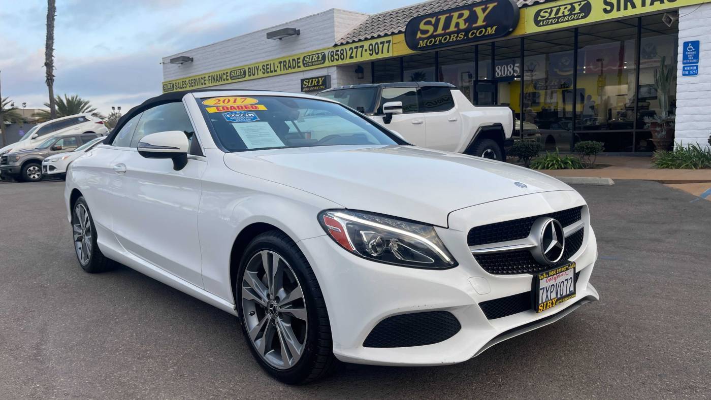 2017 Mercedes-Benz C-Class C 300 — Convertible — 73,214 mi — San Diego, CA