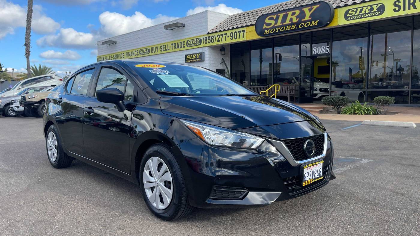 2020 Nissan Versa S — Sedan — 111,743 mi — San Diego, CA